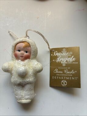 Snow Angels Collection Vintage Pixie Ornament Department 56